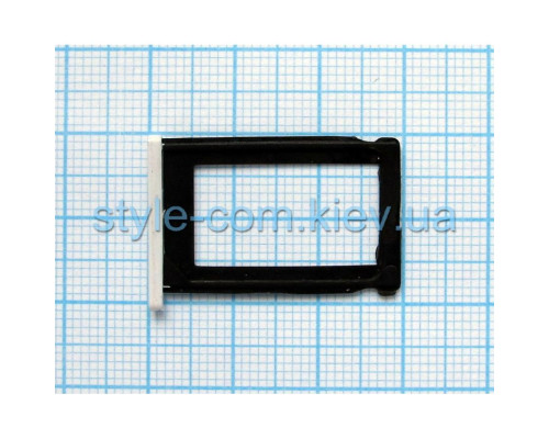 Тримач Sim-карти (лоток) для Apple iPhone 3G, 3Gs white Original Quality TPS-2701343000006