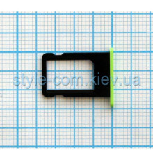 Тримач Sim-карти (лоток) для Apple iPhone 5с green High Quality TPS-2701595700006