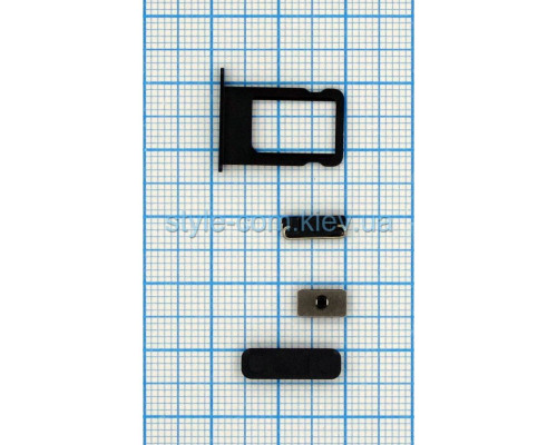 Бічні кнопки для Apple iPhone 5s з тримачем SIM-карти (лоток) dark blue High Quality TPS-2701745800006 2701745800006