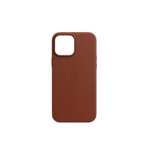 Чохол для смартфона Leather AAA Full Magsafe IC for iPhone 15 Umber