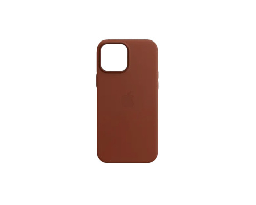 Чохол для смартфона Leather AAA Full Magsafe IC for iPhone 15 Umber