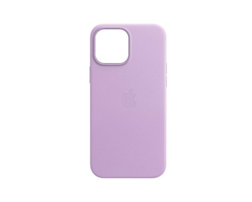 Чохол для смартфона Leather AAA Full Magsafe IC for iPhone 14 Elegant Purple