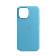 Чохол для смартфона Leather AAA Full Magsafe IC for iPhone 14 Sky Blue