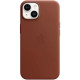 Чохол для смартфона Leather AAA Full Magsafe IC for iPhone 15 Saddle Brown