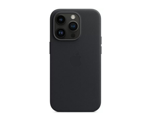Чохол для смартфона Leather AAA Full Magsafe IC for iPhone 15 Pro Black