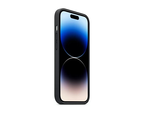 Чохол для смартфона Leather AAA Full Magsafe IC for iPhone 15 Pro Black