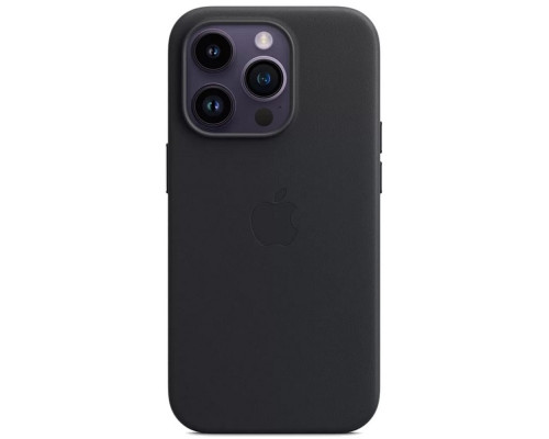 Чохол для смартфона Leather AAA Full Magsafe IC for iPhone 14 Pro Max Black