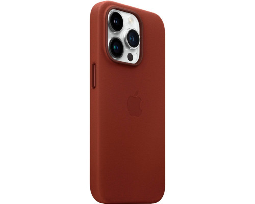 Чохол для смартфона Leather AAA Full Magsafe IC for iPhone 14 Pro Max Saddle Brown