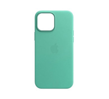 Чохол для смартфона Leather AAA Full Magsafe IC for iPhone 15 Pro Ice Sea Blue