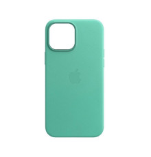 Чохол для смартфона Leather AAA Full Magsafe IC for iPhone 15 Pro Ice Sea Blue