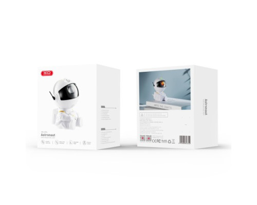 Нічник XO CF4 mini Astronaut Sky Projection Lamp Білий mag-6920680843350136193