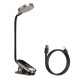 Лампа-кліпса Baseus Comfort Reading Mini Clip Lamp Dark Gray DGRAD-0G mag-6953156223523130006