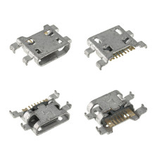 Роз'єм зарядки для Lenovo LG D335 L Bello Dual, D380, D690, H422, H500, H502, K120E K4, K121 K4, K130E K4, micro USB NBB-73760