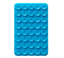 Тримач-присоска Ліппер для телефону двохсторонній прямокутний 100мм*60мм Light blue mag-2000001610404139372