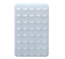 Тримач-присоска Ліппер для телефону двохсторонній прямокутний 100мм*60мм Matte mag-2000001610398142680