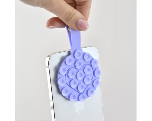 Тримач-присоска Ліппер для телефону двохсторонній серце Red mag-2000001610541139385