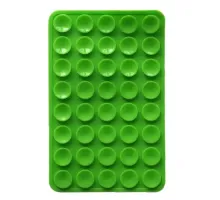 Тримач-присоска Ліппер для телефону двохсторонній прямокутний 100мм*60мм Green mag-2000001610374147197