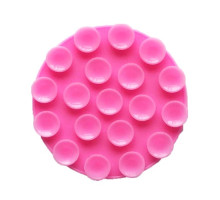 Тримач-присоска Ліппер для телефону двохсторонній круглий Pink mag-2000001610435139375