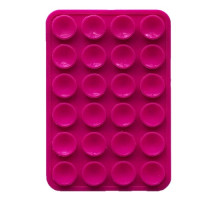 Тримач-присоска Ліппер для телефону двохсторонній прямокутний 75мм*50мм Raspberry mag-2000001610084139347