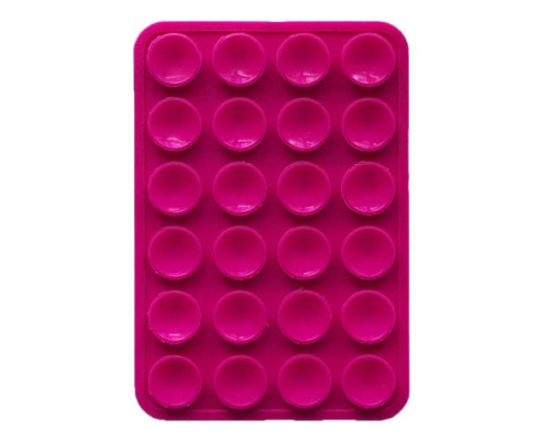 Тримач-присоска Ліппер для телефону двохсторонній прямокутний 75мм*50мм Raspberry mag-2000001610084139347