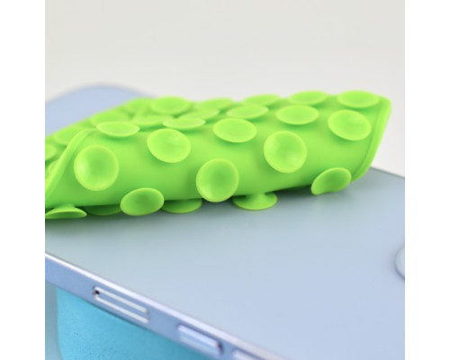 Тримач-присоска Ліппер для телефону двохсторонній круглий White mag-2000001610466139377