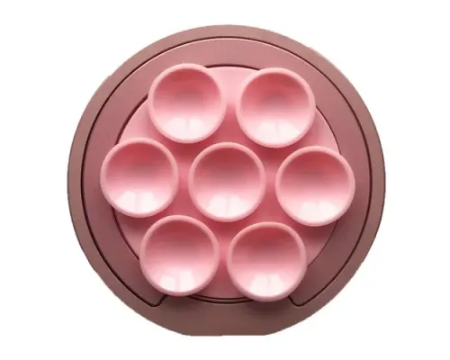 Тримач-присоска Ліппер PRO (MagSafe з Selfie-дзеркаьцем та підставкою) Pink mag-2000001647684151677