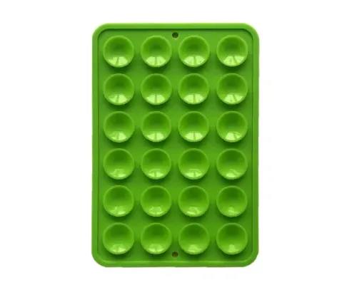 Тримач-присоска Ліппер для телефону НА СКОТЧЕ прямокутний 75мм*50мм Lime mag-2000001647752147202