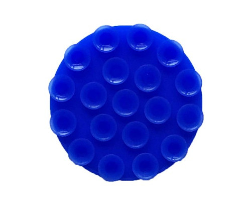 Тримач-присоска Ліппер для телефону двохсторонній круглий Blue mag-2000001610473139378