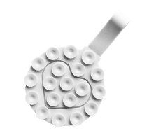 Тримач-присоска Ліппер для телефону двохсторонній круглий+тримач White mag-2000001610695139400