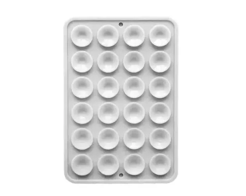 Тримач-присоска Ліппер для телефону НА СКОТЧЕ прямокутний 75мм*50мм White mag-2000001647776147204