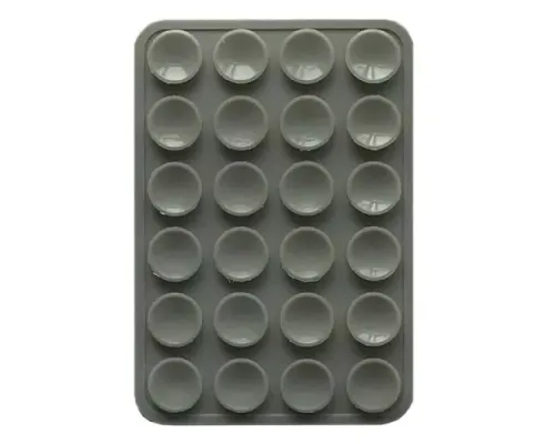 Тримач-присоска Ліппер для телефону двохсторонній прямокутний 75мм*50мм Grey mag-2000001610121147190