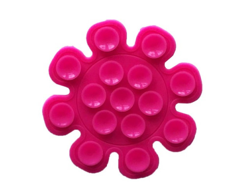 Тримач-присоска Ліппер для телефону двохсторонній квітка Raspberry mag-2000001610602139391