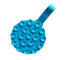 Тримач-присоска Ліппер для телефону двохсторонній круглий+тримач Light blue mag-2000001610701139401