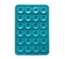 Тримач-присоска Ліппер для телефону НА СКОТЧЕ прямокутний 75мм*50мм Light blue mag-2000001647851147212