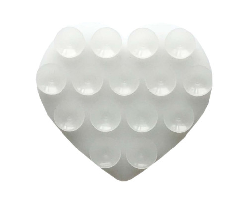 Тримач-присоска Ліппер для телефону двохсторонній серце Matte mag-2000001610503139381