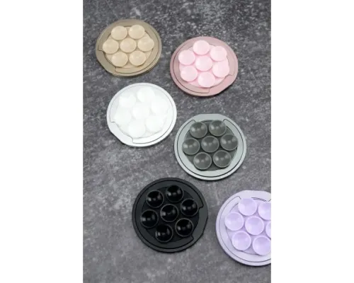 Тримач-присоска Ліппер PRO (MagSafe з Selfie-дзеркаьцем та підставкою) Black mag-2000001647714151647