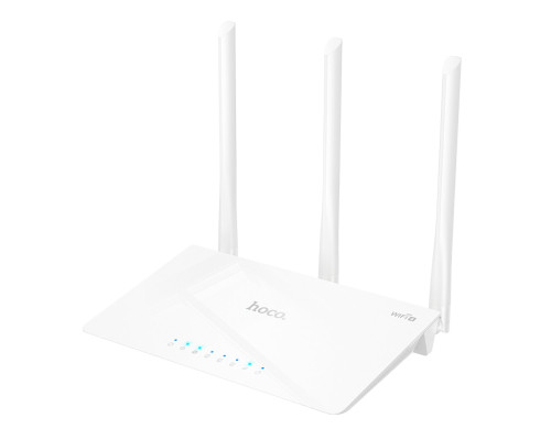 Маршрутизатор HOCO HI30 WiFi4 wireless router EU (6942007640688)
