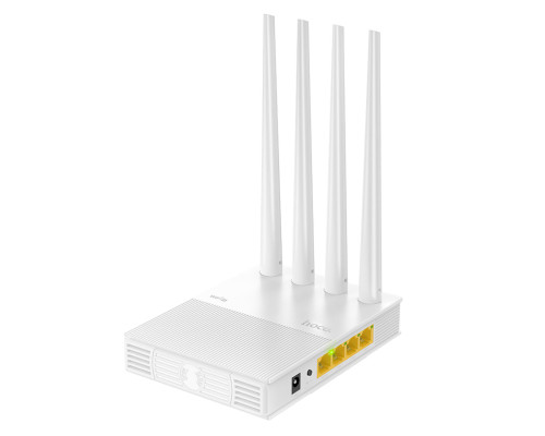 Маршрутизатор HOCO HI31 WiFi5 wireless router 2.4-5G 1200Mbit/s EU version (6942007640718)