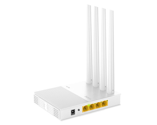Маршрутизатор HOCO HI31 WiFi5 wireless router 2.4-5G 1200Mbit/s EU version (6942007640718)
