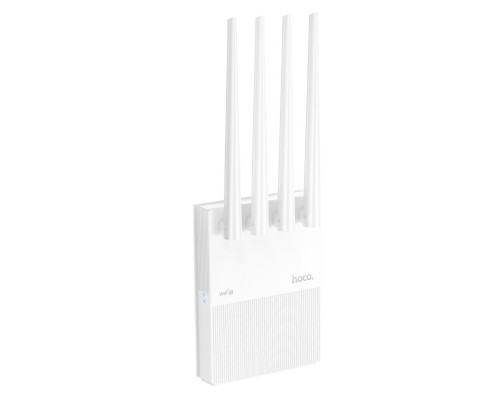 Маршрутизатор HOCO HI31 WiFi5 wireless router 2.4-5G 1200Mbit/s EU version (6942007640718)