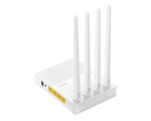 Маршрутизатор HOCO HI31 WiFi5 wireless router 2.4-5G 1200Mbit/s EU version (6942007640718)