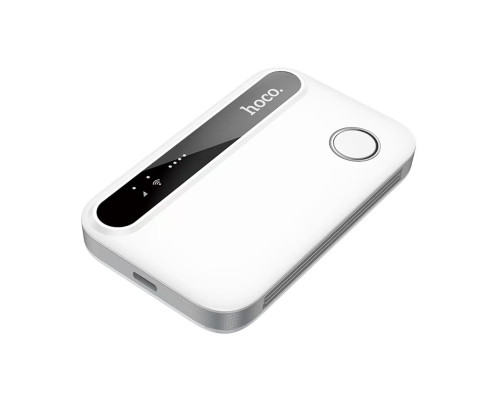 Маршрутизатор HOCO HI41 Mobile portable WiFi (Europe Asia and Africa) White (6942007647984)