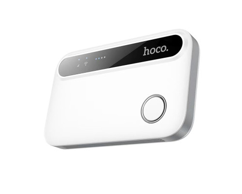 Маршрутизатор HOCO HI41 Mobile portable WiFi (Europe Asia and Africa) White (6942007647984)