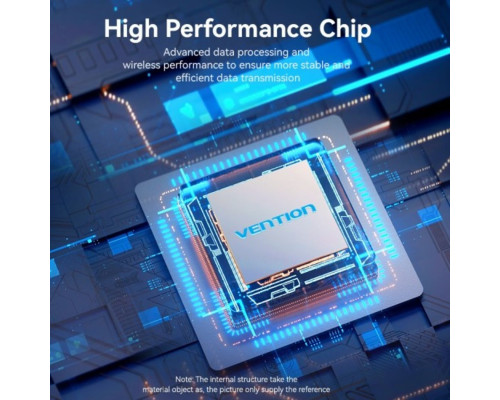 Адаптер Vention USB Wi-Fi Adapter 2.4G Black (KDRB0) (KDRB0)