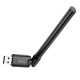 Антена Wi-Fi HOCO HI32 WiFi4 USB external antenna wireless network card Black (6942007640732)