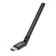 Антена Wi-Fi HOCO HI32 WiFi4 USB external antenna wireless network card Black (6942007640732)