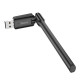 Антена Wi-Fi HOCO HI32 WiFi4 USB external antenna wireless network card Black (6942007640732)