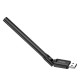Антена Wi-Fi HOCO HI32 WiFi4 USB external antenna wireless network card Black (6942007640732)