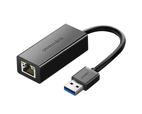 Адаптер UGREEN USB 3.0 Gigabit Ethernet Adapter (Black) (UGR-20256)
