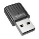 Wi-Fi адаптер HOCO HI33 WiFi5 USB internal antenna wireless network card Black (6942007640749)